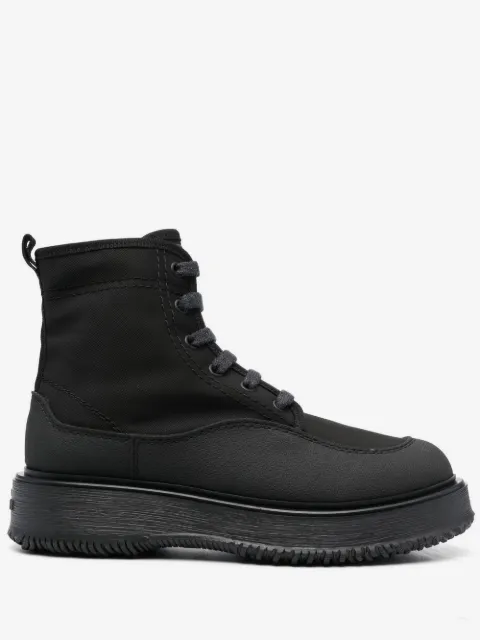 Hogan Untraditional lace-up ankle boots