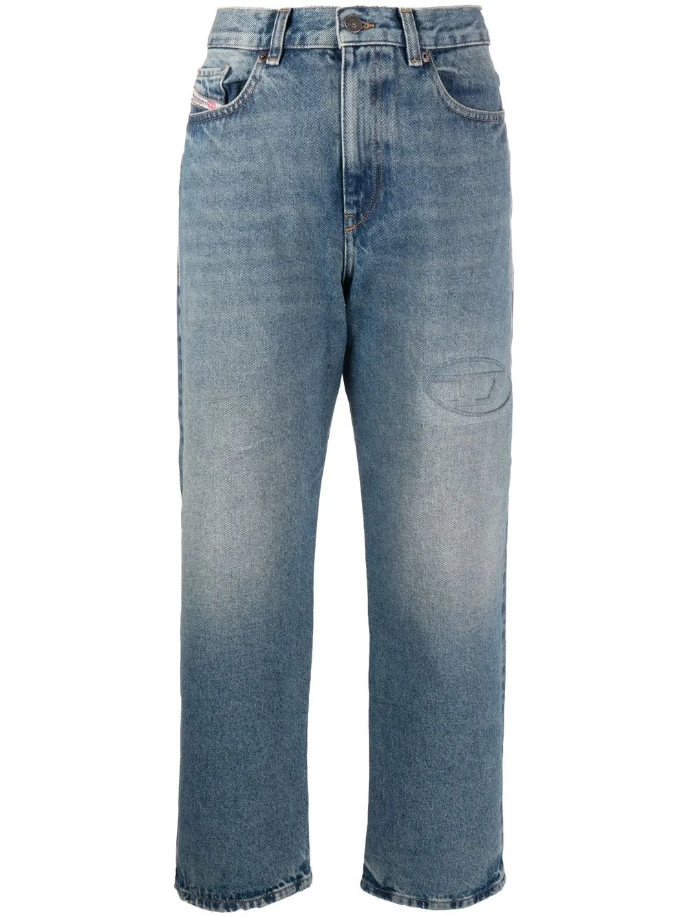 

Diesel low-rise cropped jeans - Blue