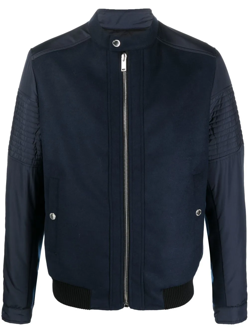 

LES HOMMES zip-up lightweight jacket - Blue