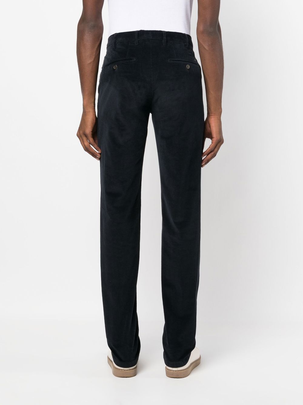 Canali straight-leg Corduroy Trousers - Farfetch