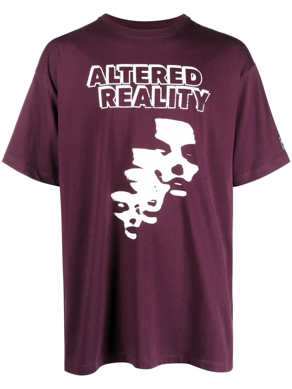 

Raf Simons graphic-print crew-neck T-shirt - Purple
