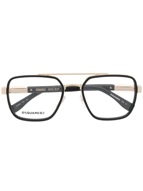DSQUARED2 EYEWEAR lentes con logo en relieve