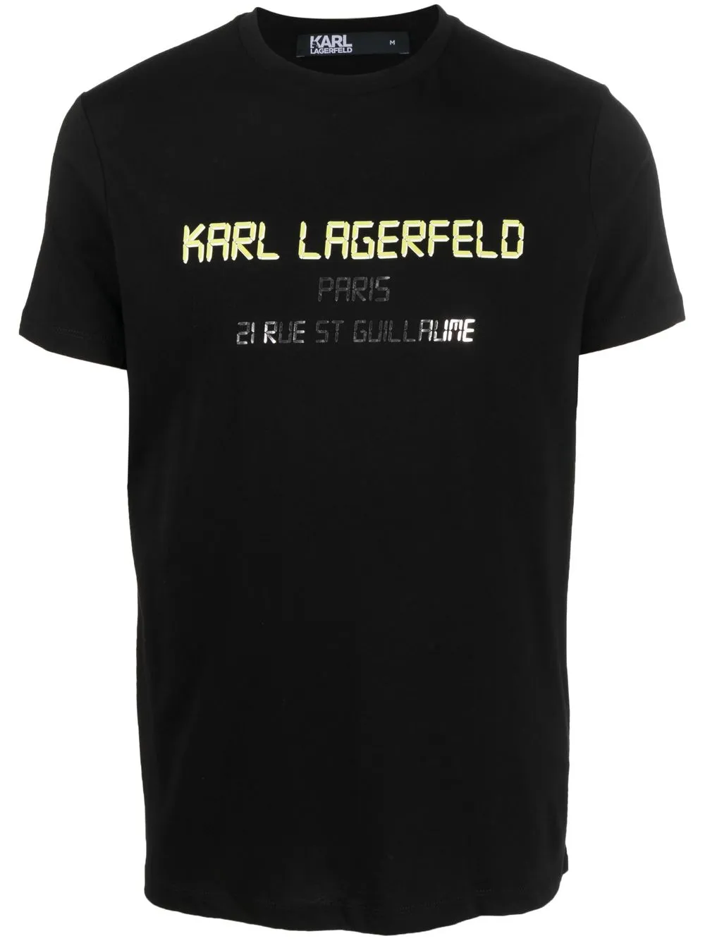 

Karl Lagerfeld logo-print short-sleeve T-shirt - Black