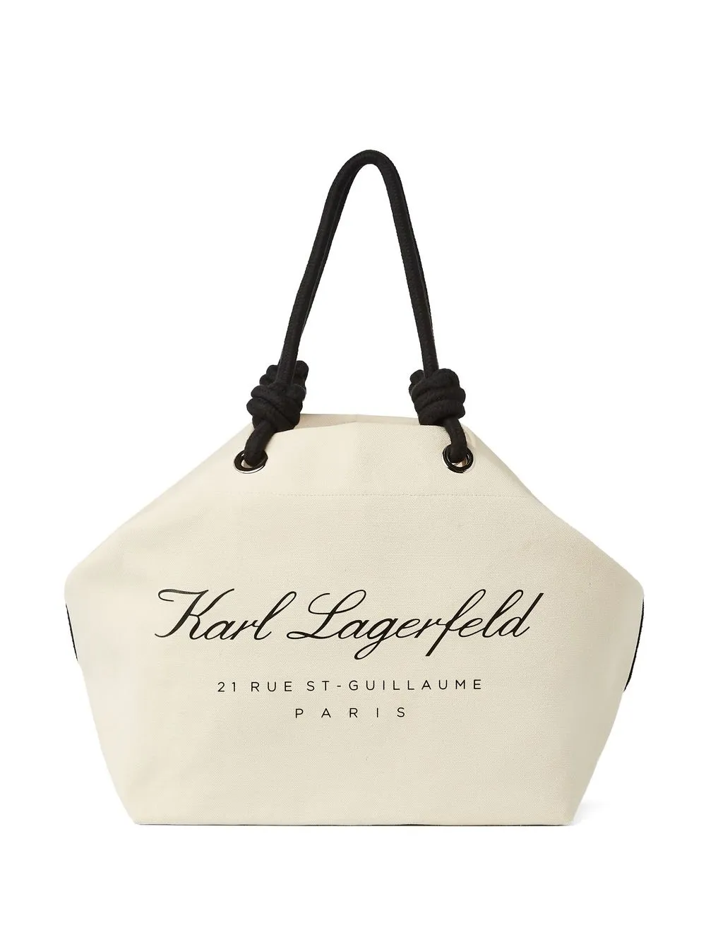 

Karl Lagerfeld Hotel Karl beach tote bag - Neutrals