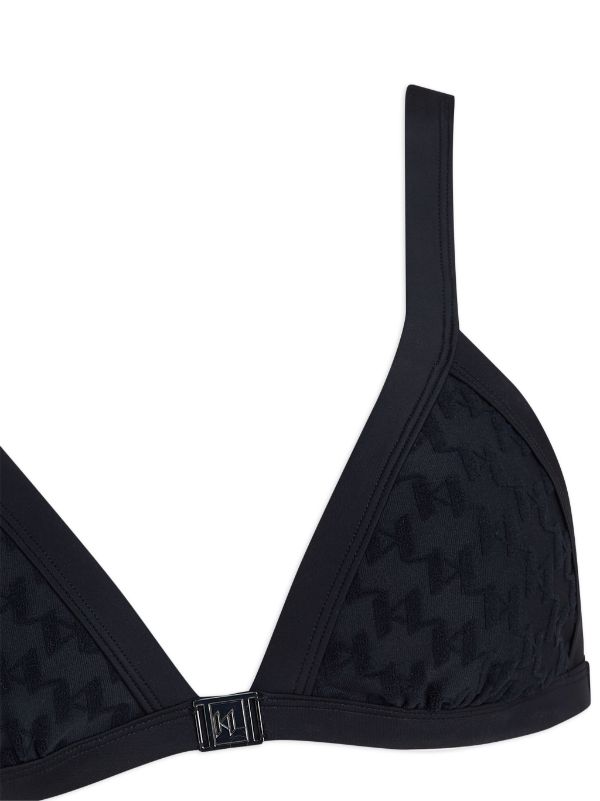 Karl Lagerfeld KL Monogram Bikini Top - Farfetch