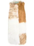 ALABAMA MUSE oversize faux-fur gilet - Neutrals