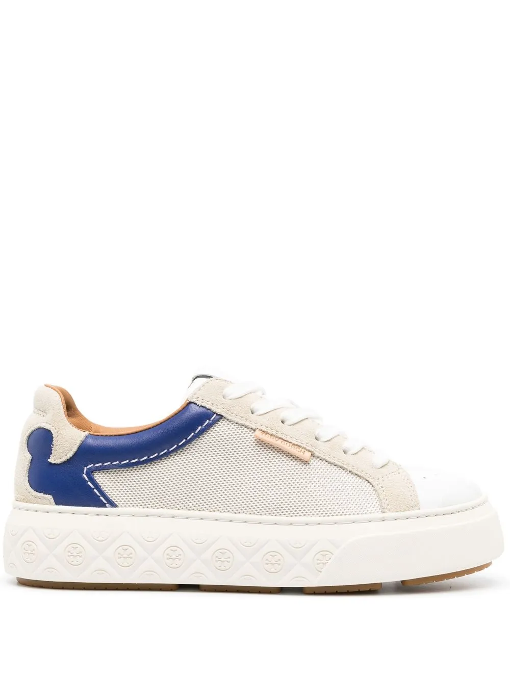 

Tory Burch low-top leather sneakers - Neutrals