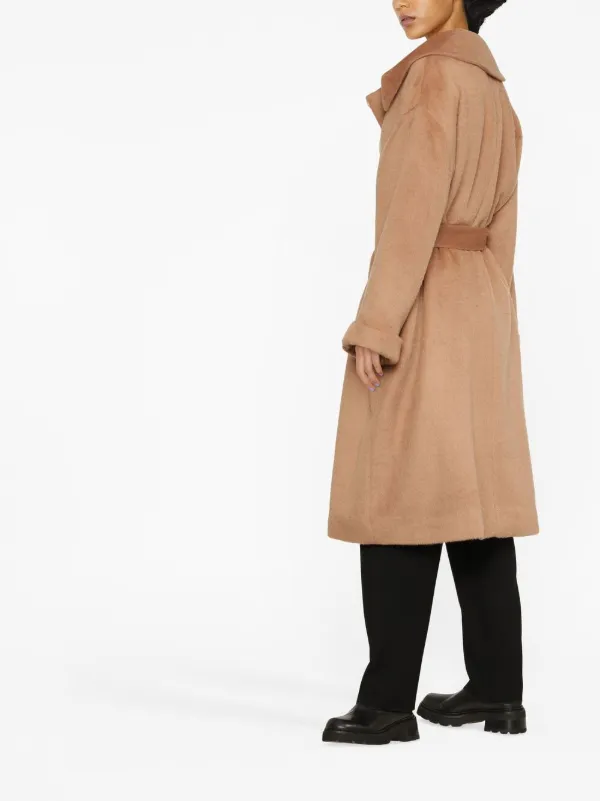 Emporio armani wool coat hotsell