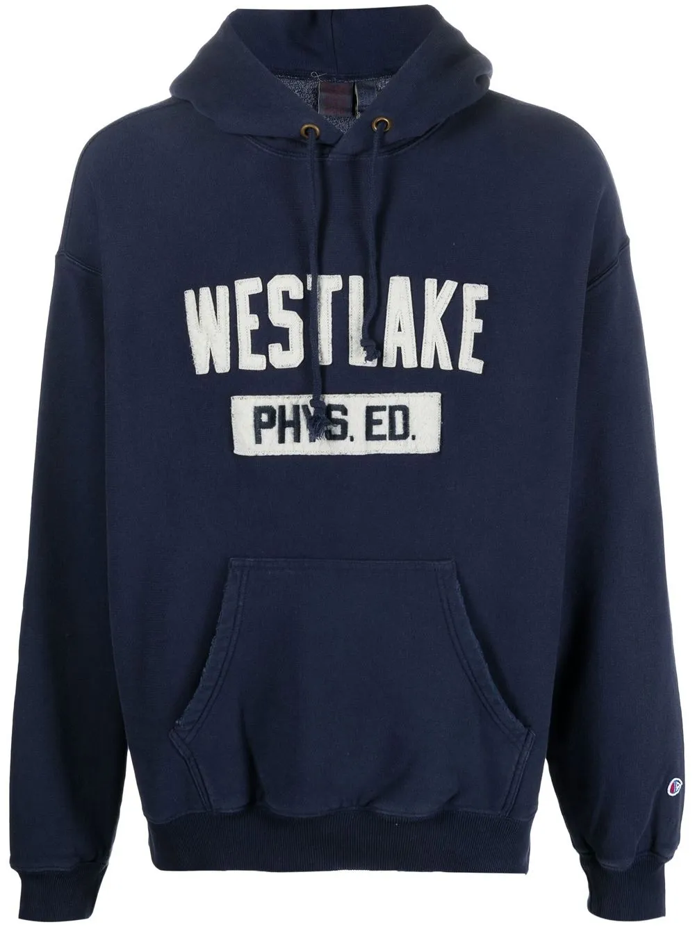 

Champion Westlake-print hoodie - Blue