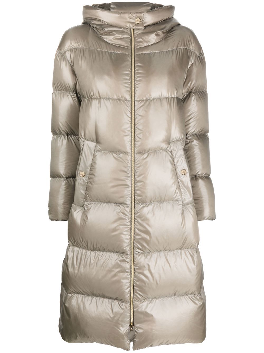 Herno Quilted Padded Zipped Coat - Farfetch