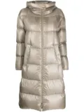 Herno quilted padded zipped coat - Grey