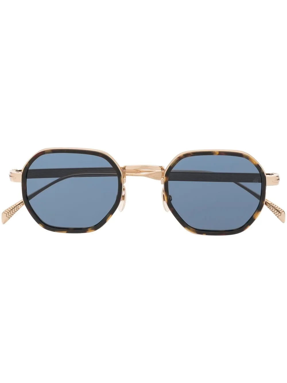 

Eyewear by David Beckham DB 1097/S geometric-frame sunglasses - Brown