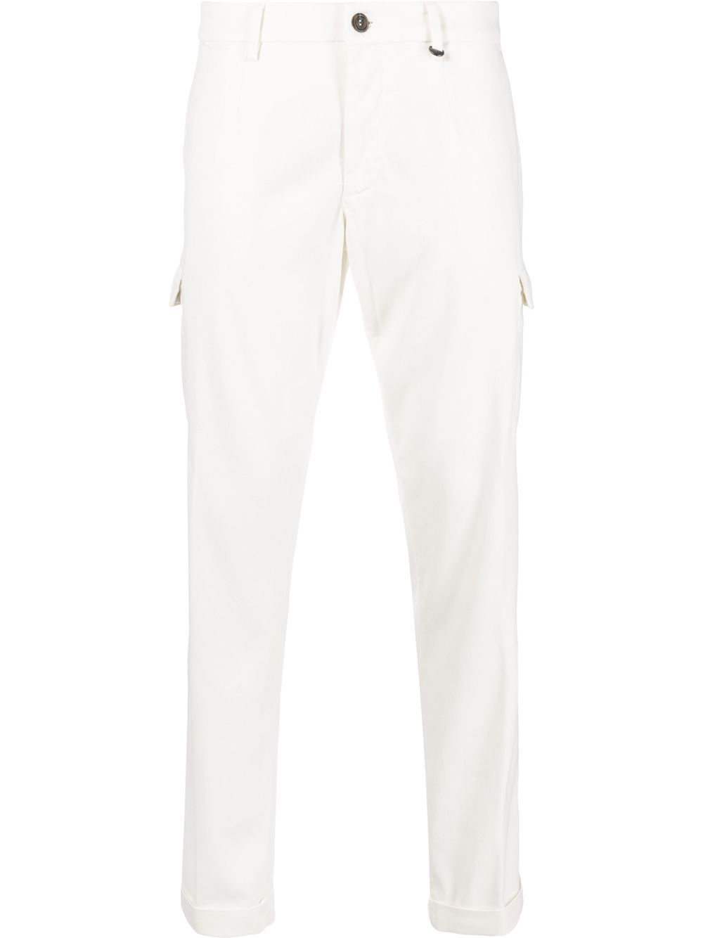 straight-leg cargo trousers