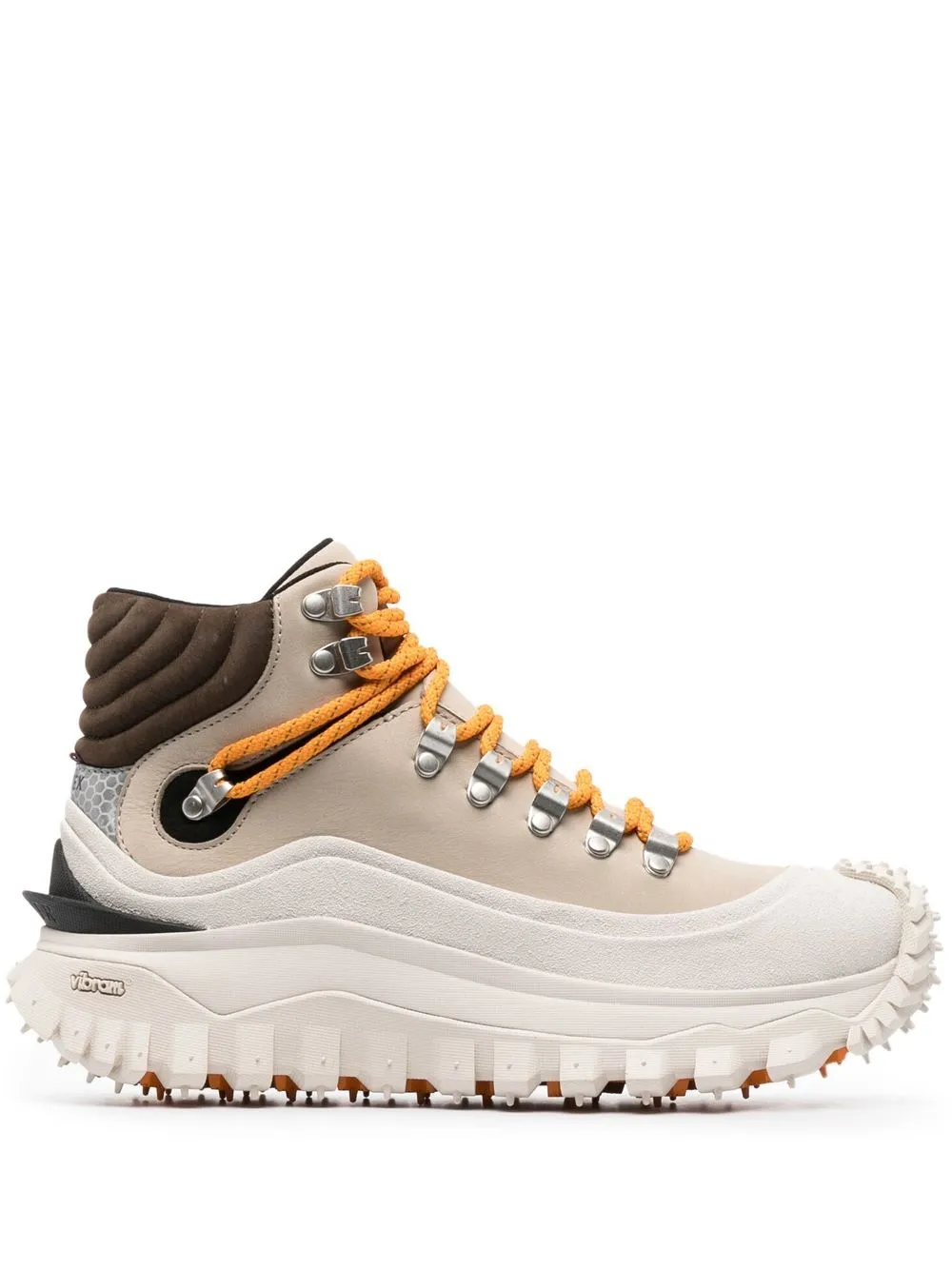 

Moncler platform-sole lace-up boots - Neutrals