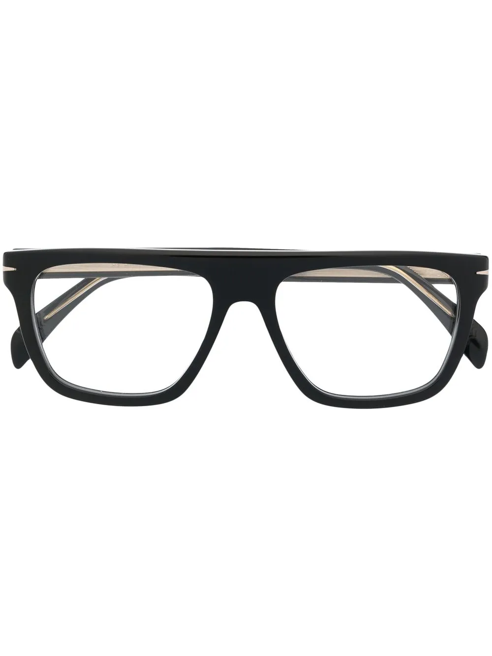 

Eyewear by David Beckham DB7096 rectangle-frame glasses - Black