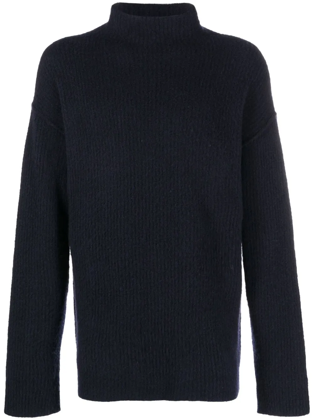 

Roberto Collina high-neck ribbed jumper - Blue