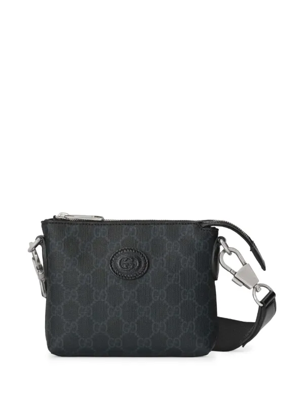 GG Black messenger  Messenger bag men, Gucci men, Gucci bag