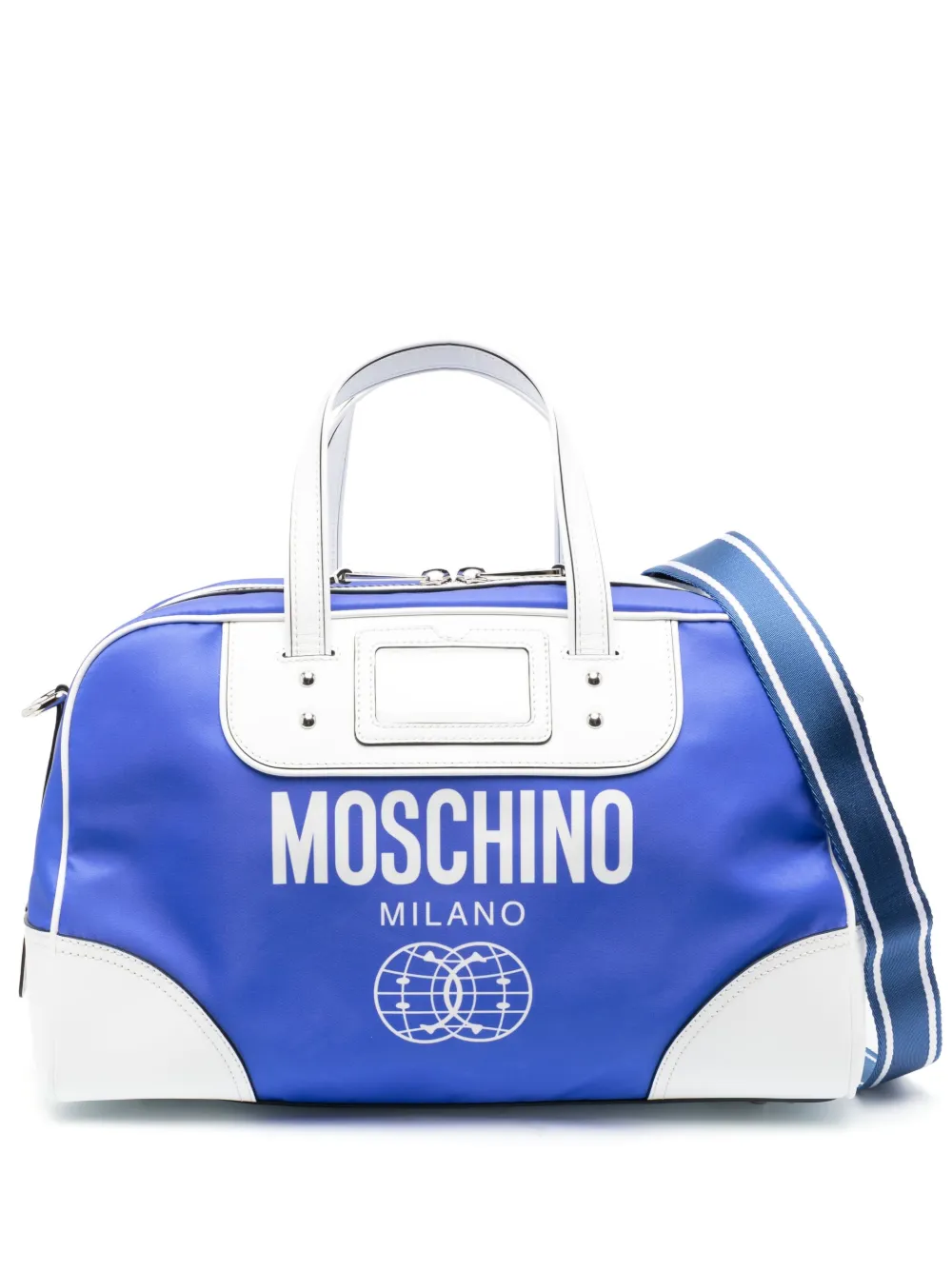 Moschino Double Smiley World holdall Smart Closet