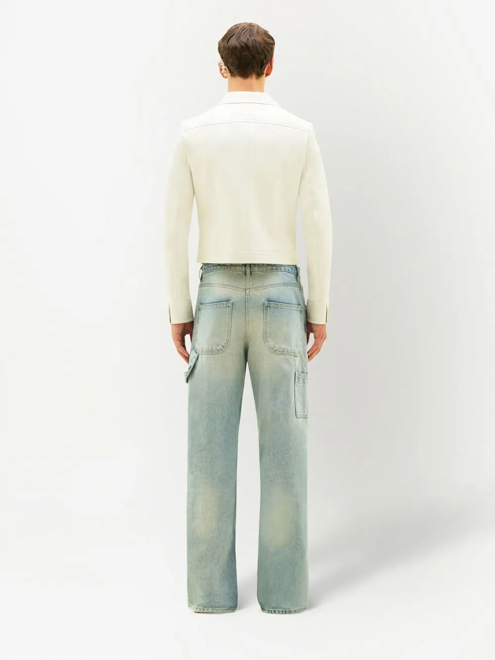 Courrèges Vinyl Jacket In White