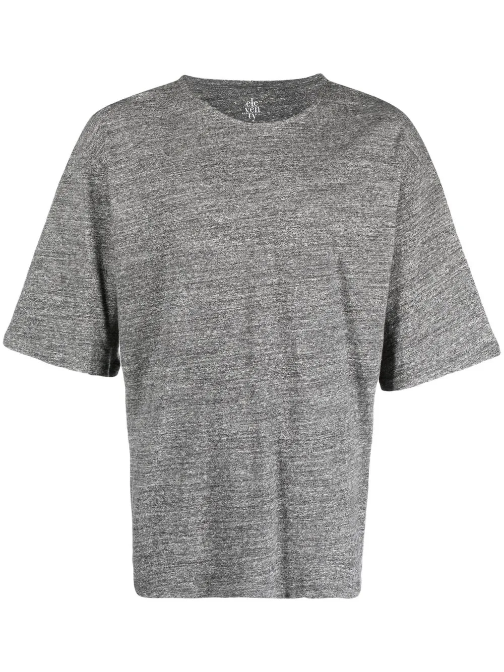 

Eleventy short-sleeve mélange-effect T-shirt - Grey