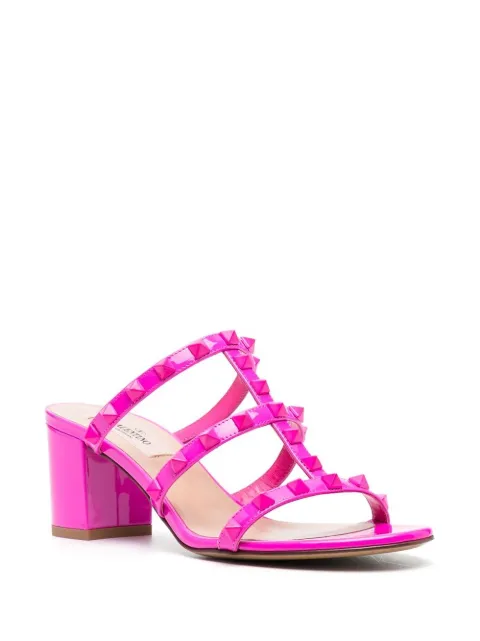 Valentino Garavani Rockstud-embellished leather mules WS0C47YPX - 1