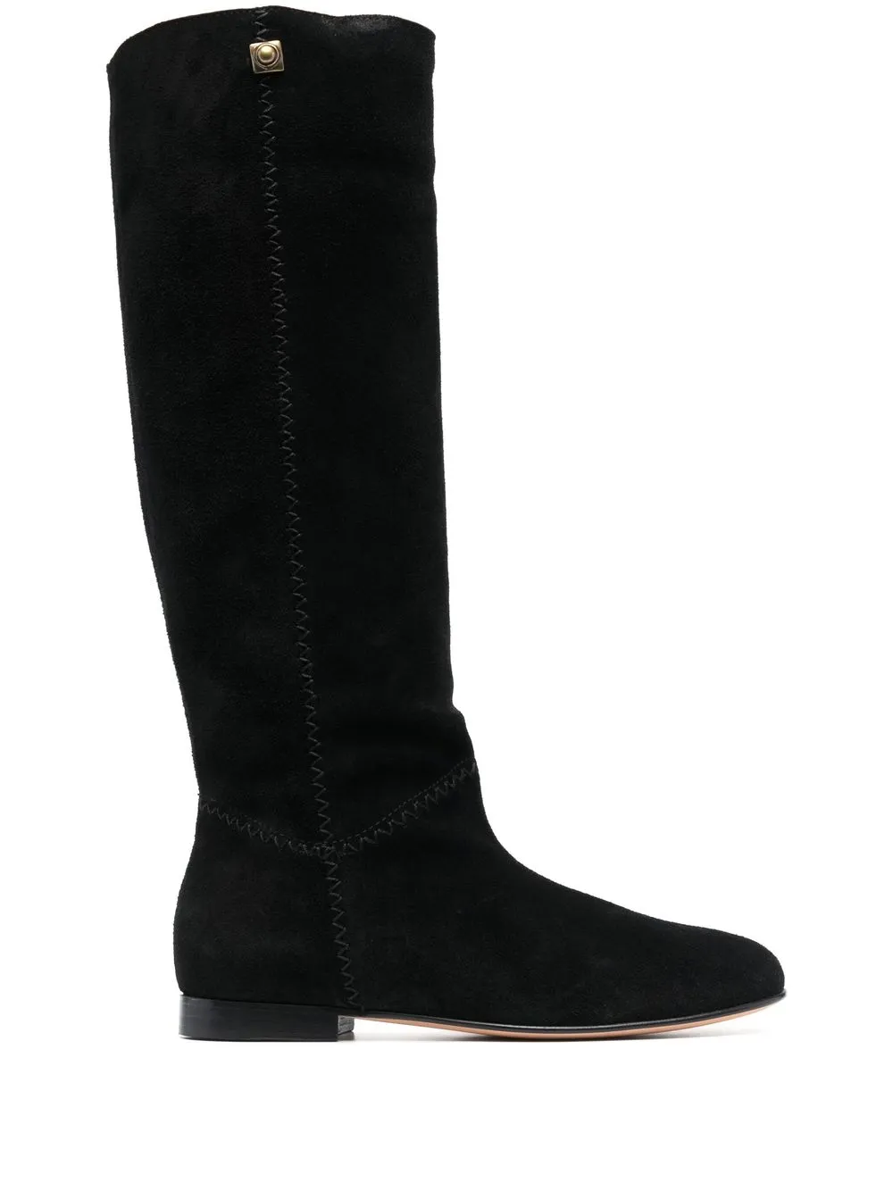 

ETRO 20mm knee-high suede boots - Black