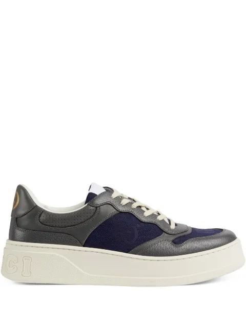 Gucci - Interlocking G leather sneakers