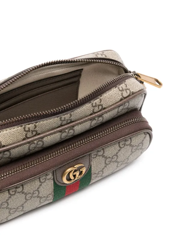 Gucci Mochila Tipo Mensajero Ophidia Mini Marron FARFETCH CL