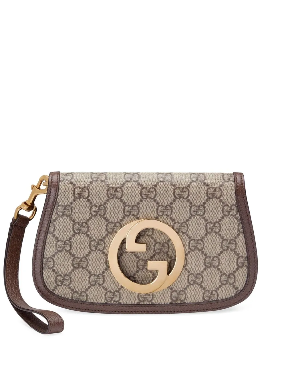 Gucci Mini Blondie Clutch Bag In 8358 Beige