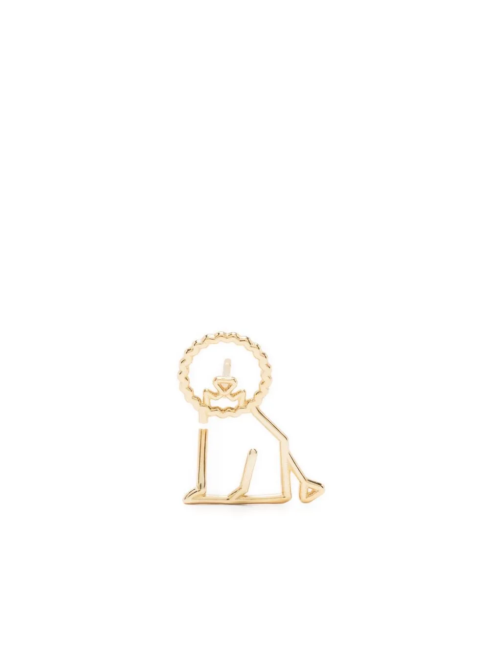 Aliita 9kt Yellow Gold Leon Earring