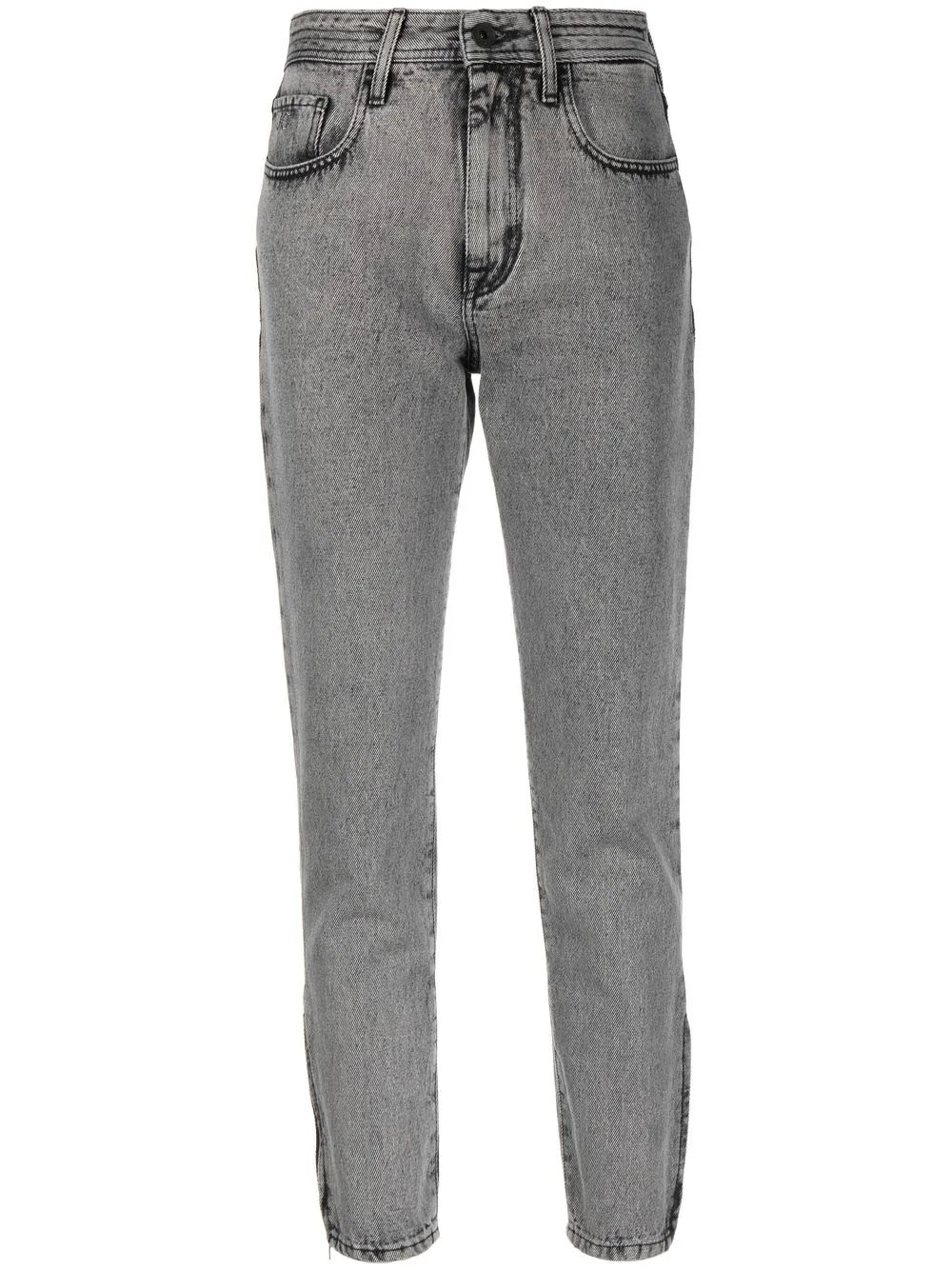 

Jacob Cohën jeans slim con tiro alto - Negro