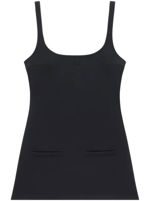 Courrèges trapeze mini dress