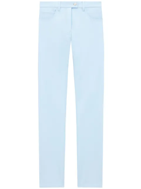 Courrèges straight-leg vinyl trousers