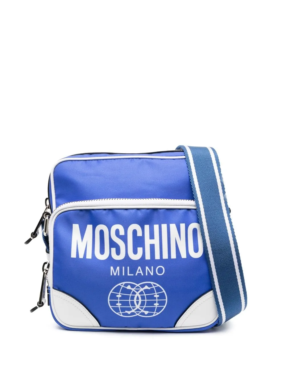 Moschino logoprint messengerbag Farfetch