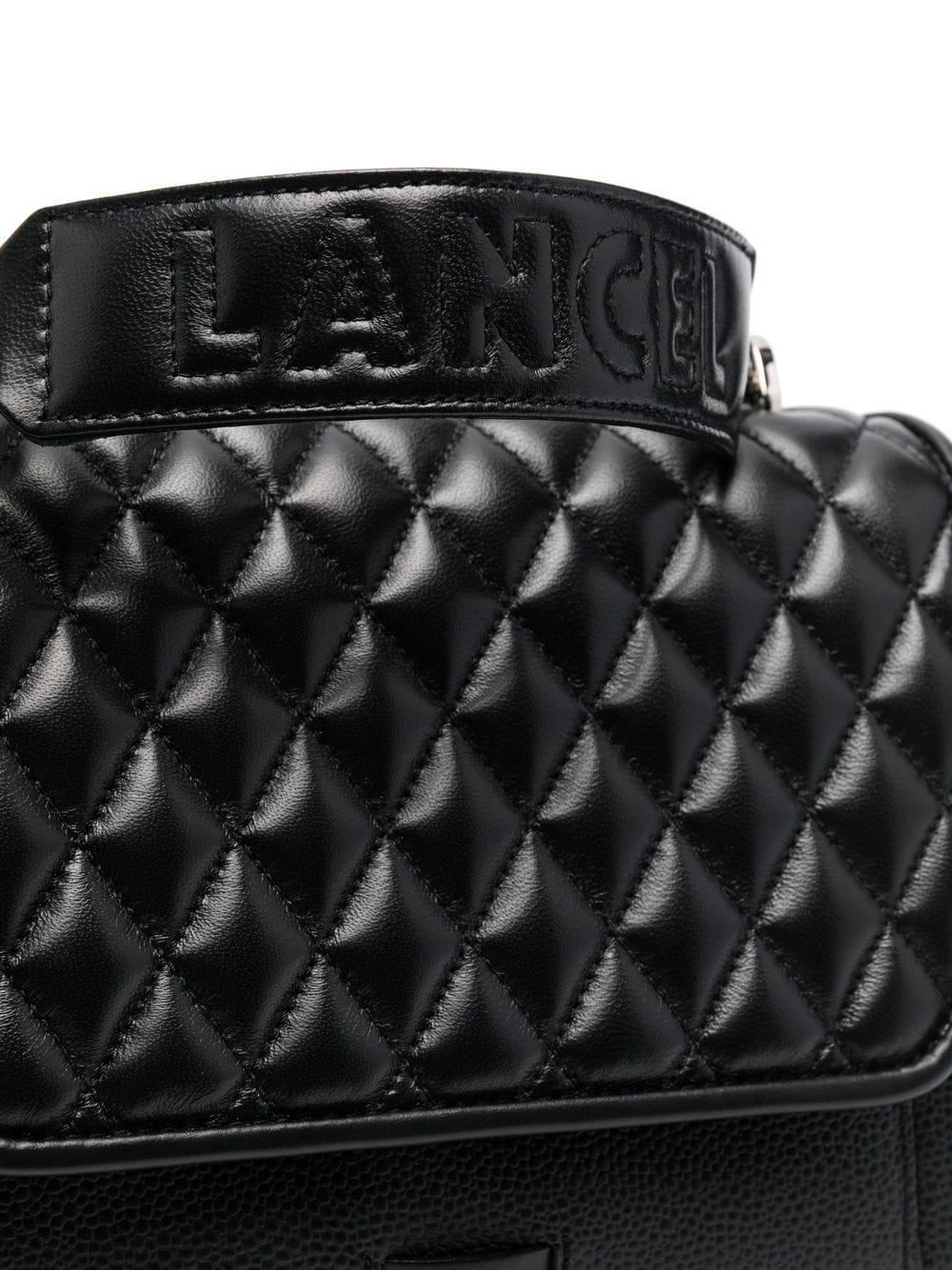 Shop Lancel Medium Ninon De  Flap Bag In Black