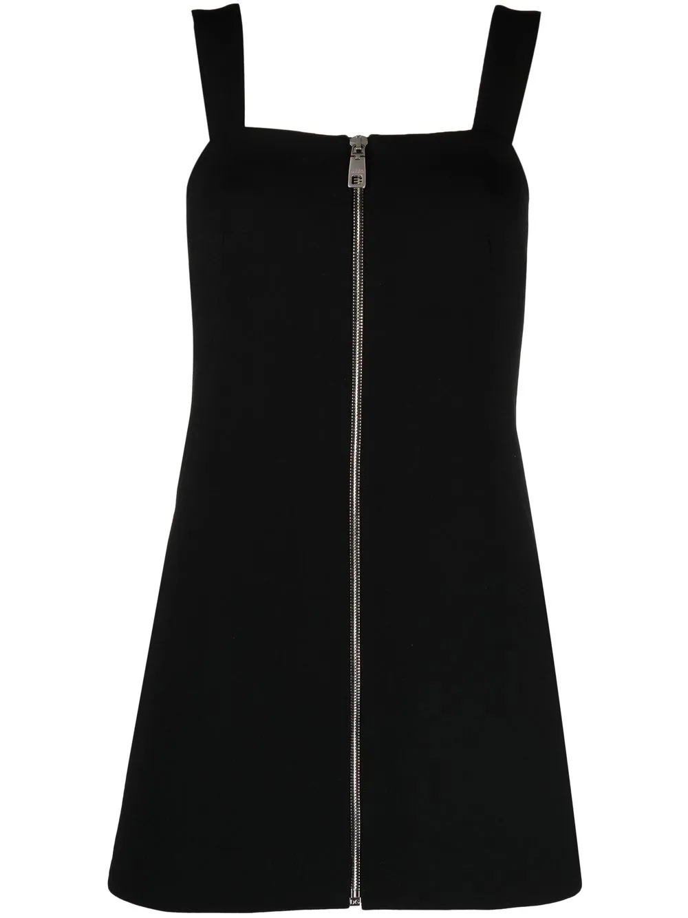 

Dolce & Gabbana A-line zip-up minidress - Black