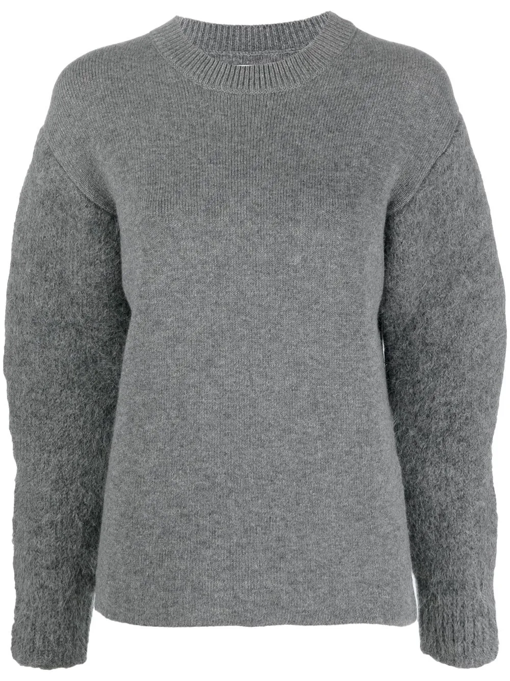 

Jil Sander brushed melange-effect sweater - Grey
