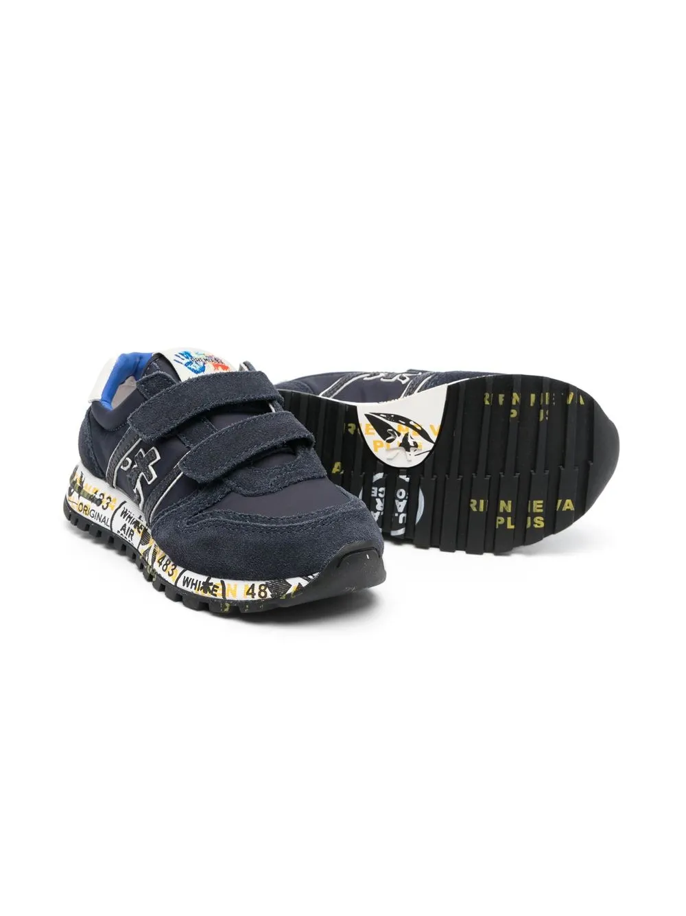 Premiata Kids Lucy touch-strap Sneakers - Farfetch