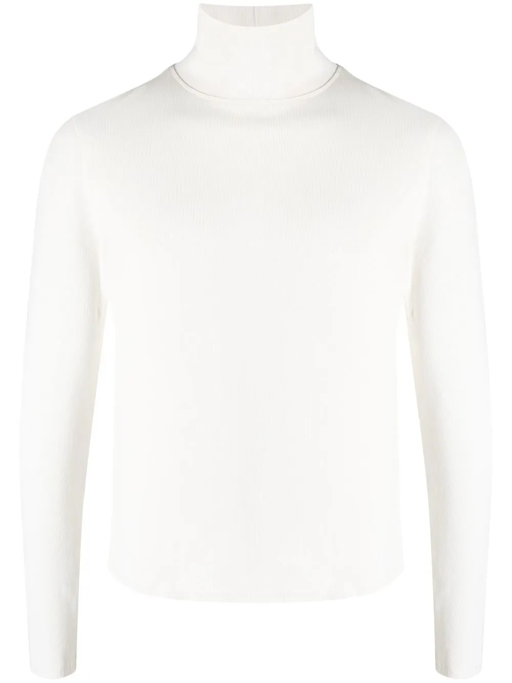 

Bianca Saunders roll-neck jumper - White