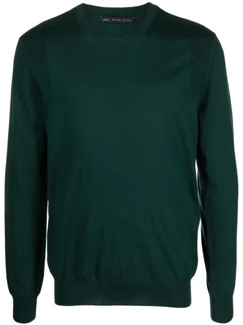 Low Brand crew-neck knitted jumper