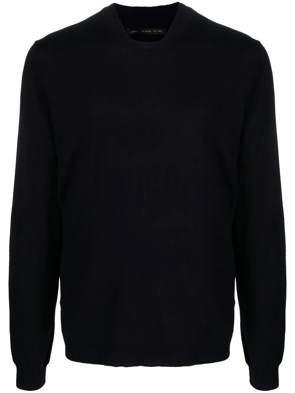 

Low Brand crew neck merino-wool jumper - Blue