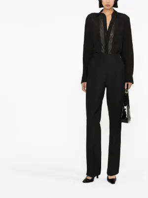【FENDI】ハイウエスト テーラード パンツ FENDI ウィメンズ テーラードパンツ通販 - FARFETCH