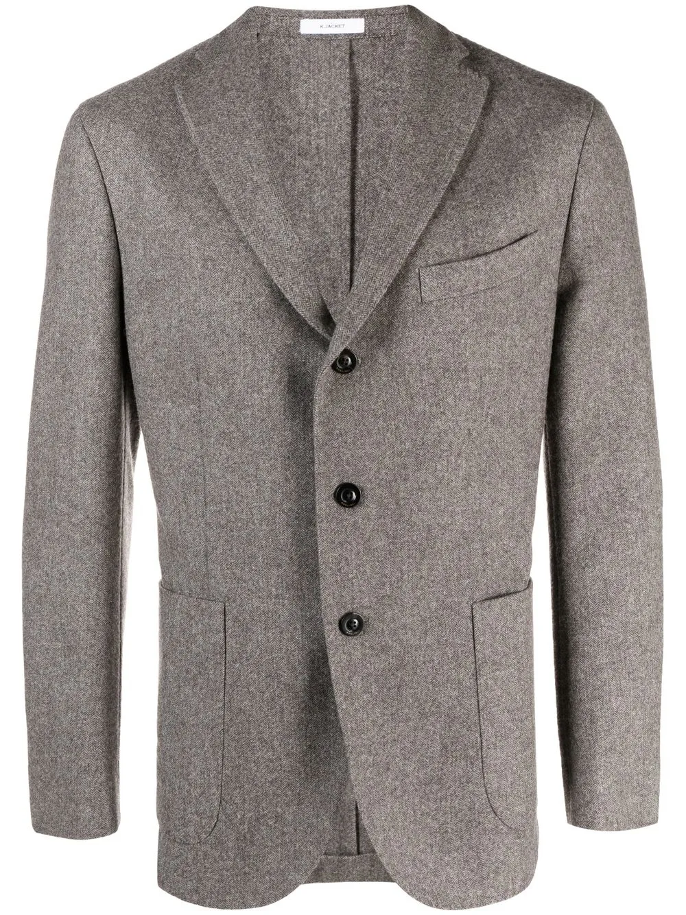 

Boglioli tailored wool blazer - Neutrals