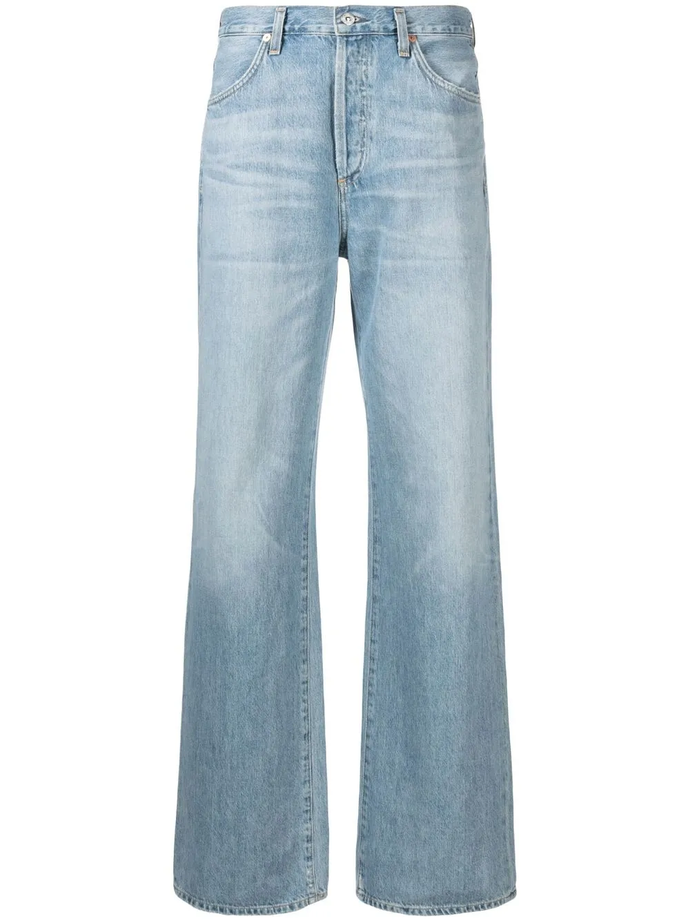 

Citizens of Humanity jeans anchos con bolsillos - Azul