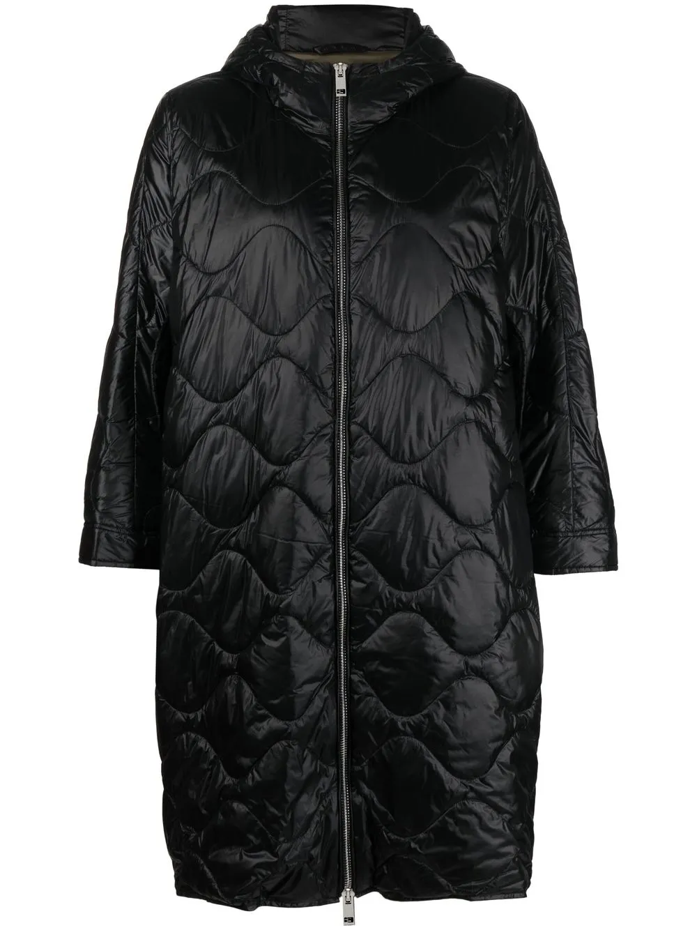 

Bpd zip-up padded coat - Black