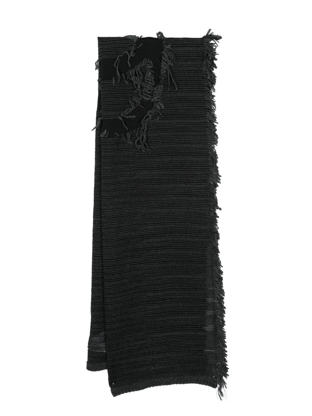 

MM6 Maison Margiela Etole Bimatiere embroidered scarf - Black