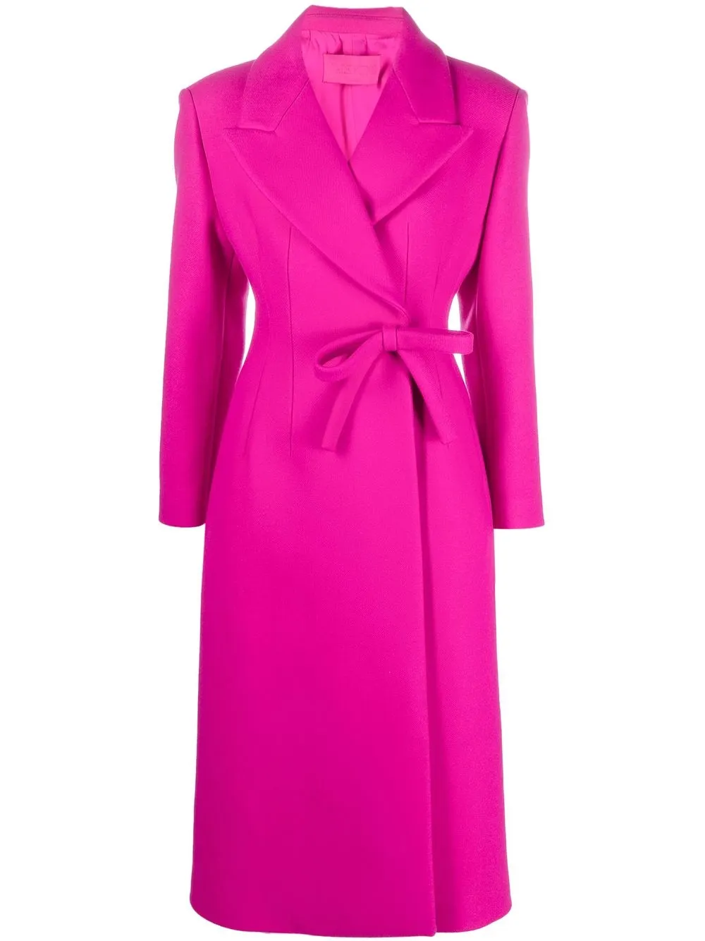 

Valentino bow-embellished trench coat - Pink