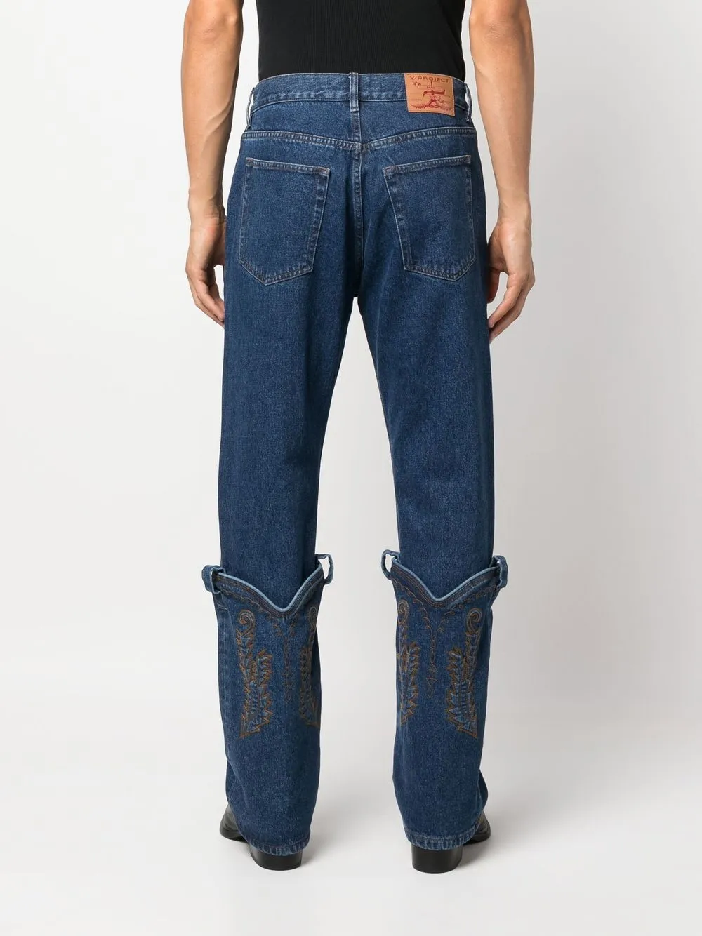 image 4 of y/project cowboy-cuff 牛仔裤