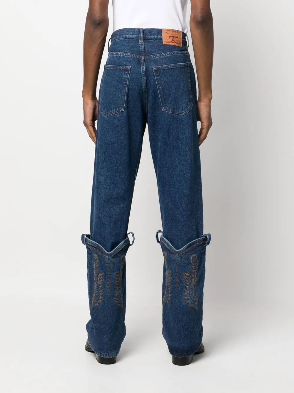 Cowboy-cuff jeans