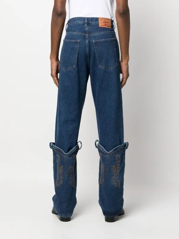 Y/Project Cowboy-cuff Jeans - Farfetch